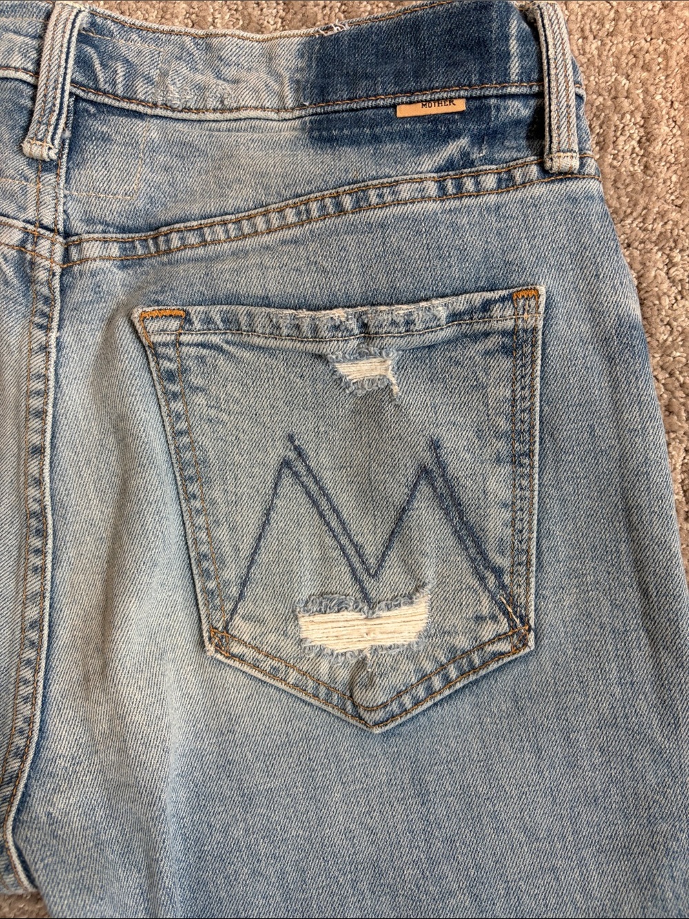 MOTHER Denim Tomcat - True Confessions Wash - 29 - Picture 16 of 16